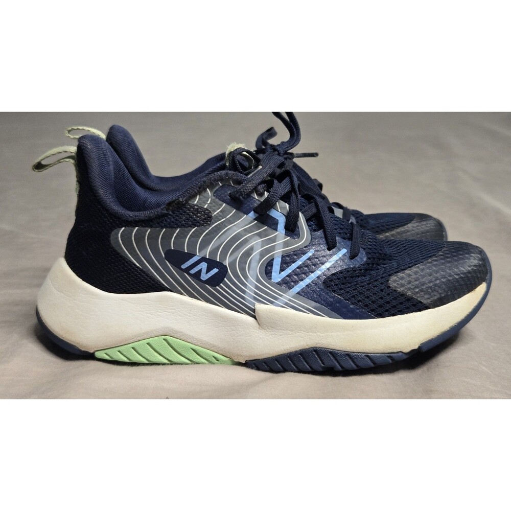 New Balance Kid's Boy's  Blue/Green/White